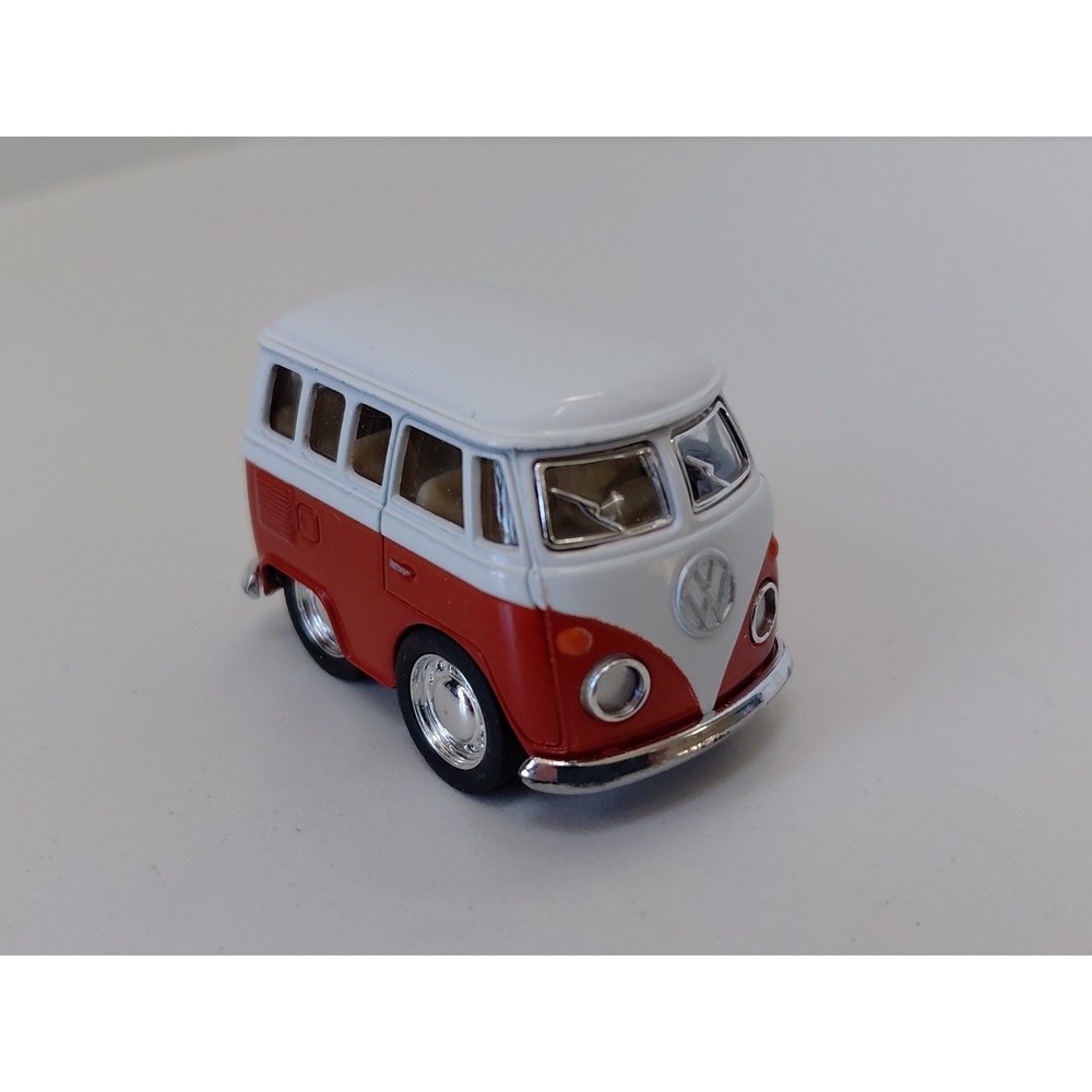 Kinsfun Red Little Van Volkswagen Die Cast Metal